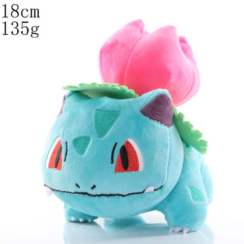 25cm Pikachu Charmander Squirtle Bulbasaur Anime Toys