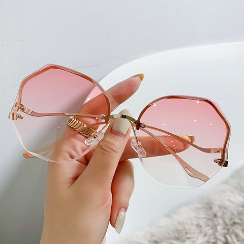 2023 Luxury Round Gradient Sunglasses