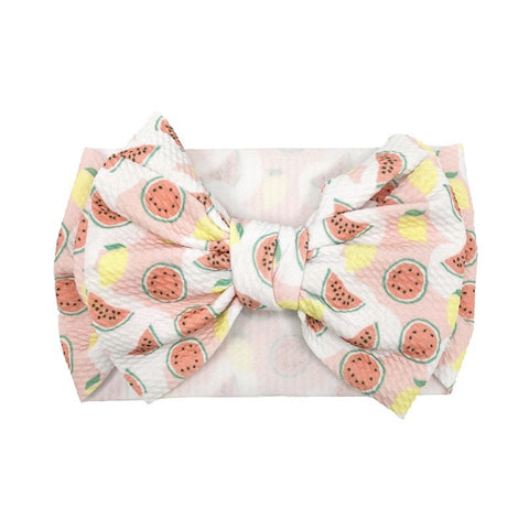 Baby Girls Big Bow Tie Hair Band
