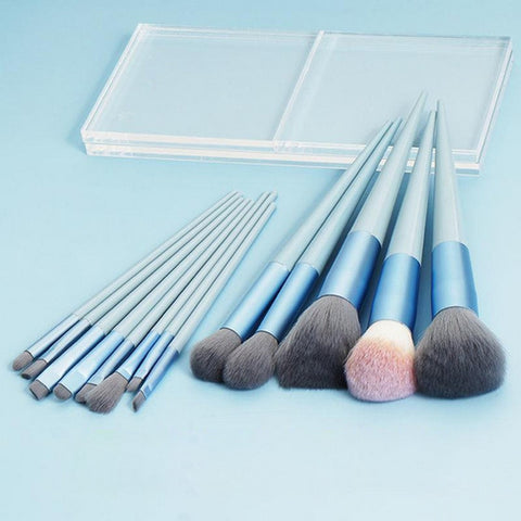 13Pcs Set Soft Fluffy Makeup Brushes