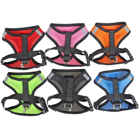 Adjustable Cat Dog Harness Leash