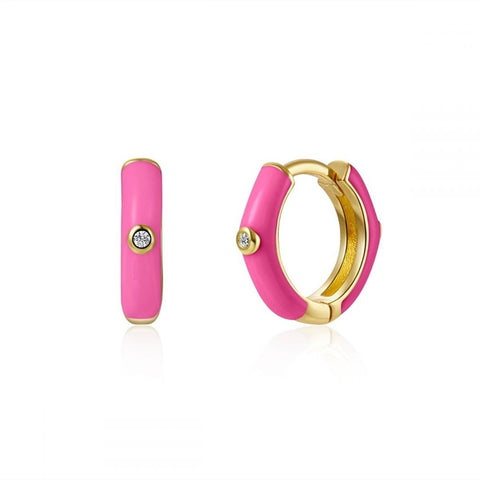 New Women Hoop Dangle Earrings