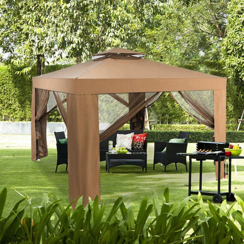 SUGIFT 10'x10' Outdoor Gazebo Patio Tents