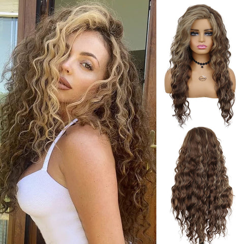 New Synthetic Womens Wig Long Hair