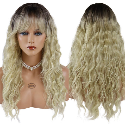 New Synthetic Womens Wig Long Hair