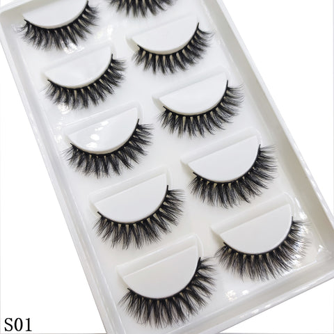 New Natural 3D Mink False Eyelashes