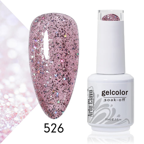 15ml Rose Red Color Series Gel Nail Polish