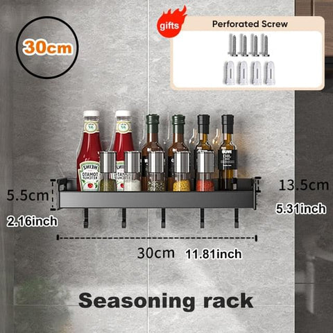 Aluminum Multifunctional Kitchen Storage Rack