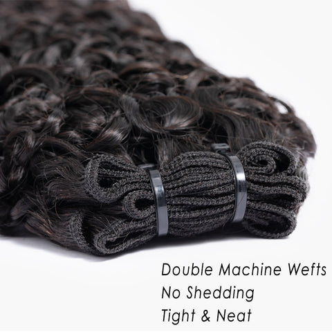10A Small  Pixie Curls Weave Only Virgin Hair