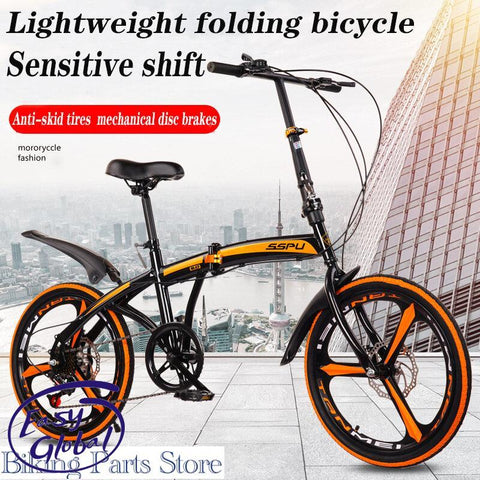 New Double Disc Brake Folding Bicycle