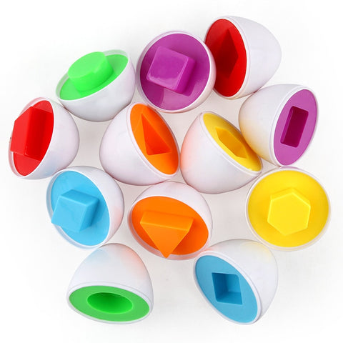 6PCS Color Shape Recognition Toddler Educational Toys