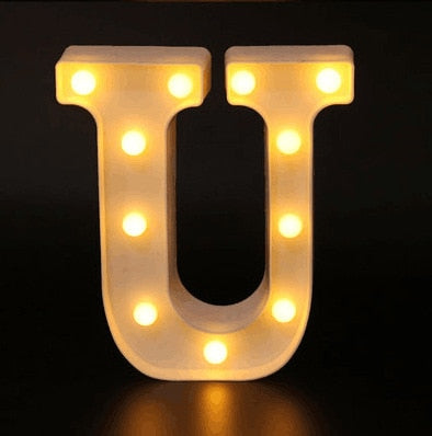 New Alphabet Letter LED Lights