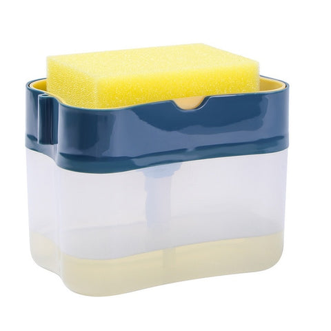 Soap Dispenser With Sponge Holder
