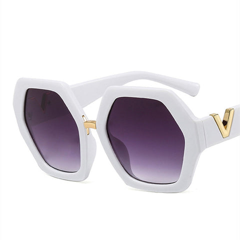 New Fashion Women Irregular Oversized Sunglasses