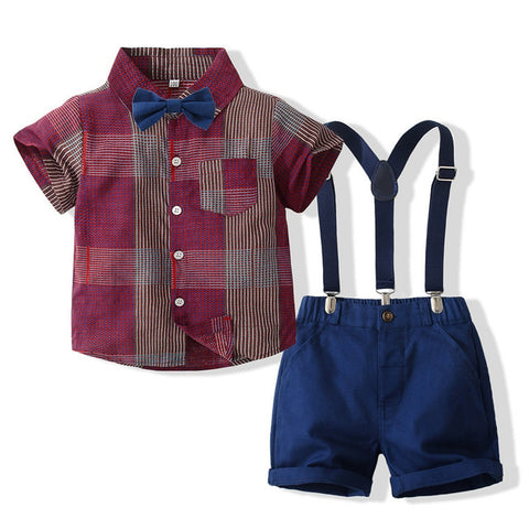 Baby Summer Party Gentleman Suit