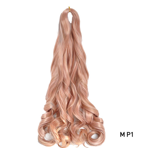New French Curls Braiding Hair