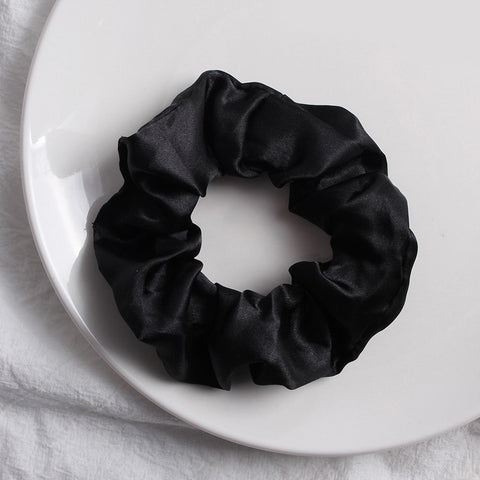Women Silk Scrunchie Elastic Multicolor Hair Band