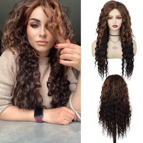 New Synthetic Womens Wig Long Hair