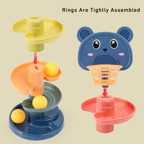 Baby 0 12 24 36 Months Track Rolling Ball Toy