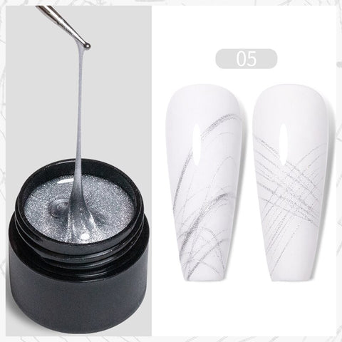 New Chameleon Flake Gel Nail Polish