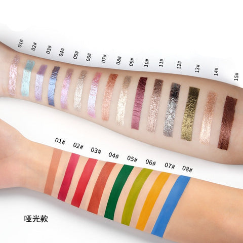 15 Colors Glitter Liquid Eyeshadow