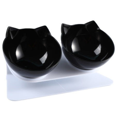 Cat Elevated Ear Design Feeding Bowls