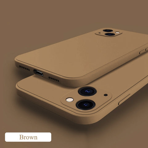 Original Liquid Silicone Square Phone Case