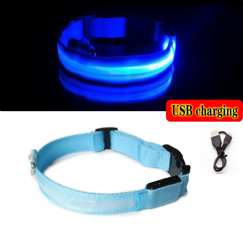 New Dog Light Anti-lost Collar