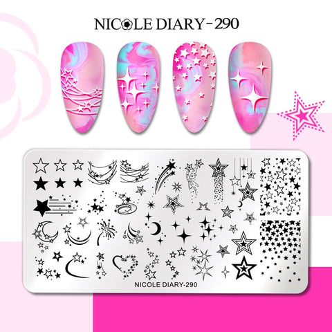 Nails Leaf Flower Manicure Decor
