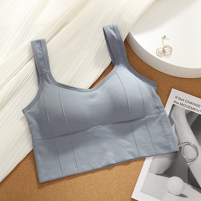 Women No Steel Ring Gather Sports Underwear