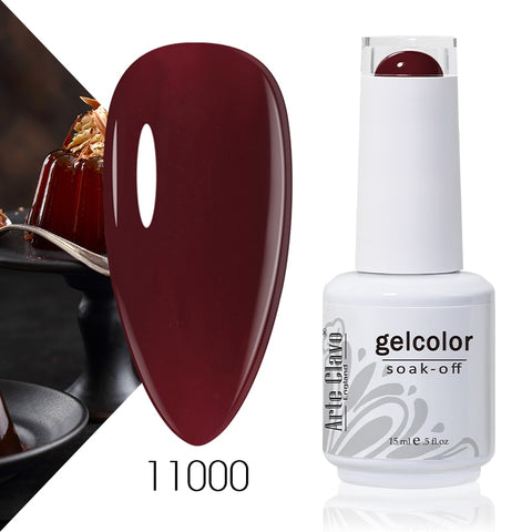 15ml Rose Red Color Series Gel Nail Polish