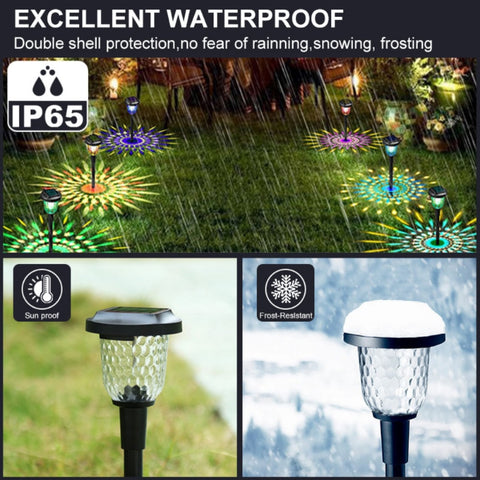 Solar Outdoor Lights New Garden Lamps Powered Waterproof