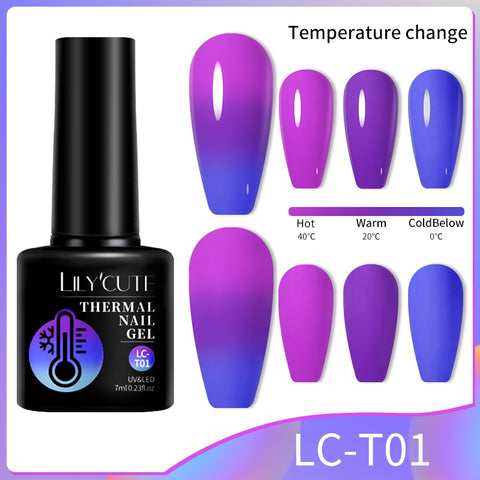 New 7ml Thermal Gel Nail Polish