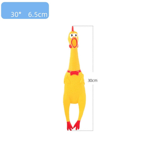 Dog Squeaky Chicken Chew Toy