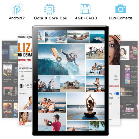 Core 8 CPU AI Speed-up 5000mAh Battery Tablet