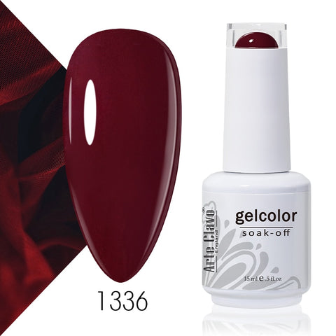 15ml Rose Red Color Series Gel Nail Polish