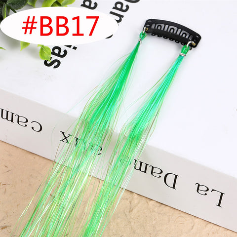 Rainbow Shiny Sparkle Hair Tinsel Kit