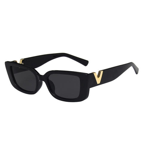 Women Brand Designer Vintage Small Frame Sun Glasses