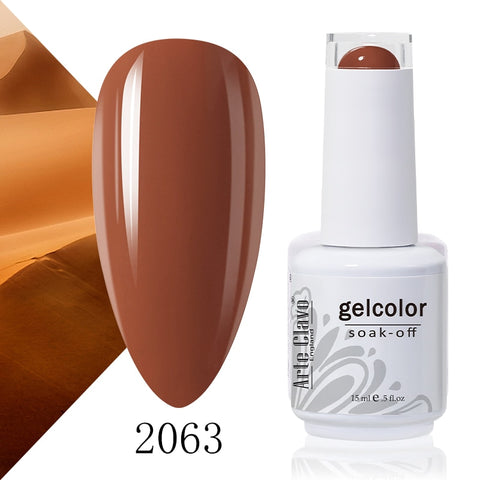 15ml Rose Red Color Series Gel Nail Polish