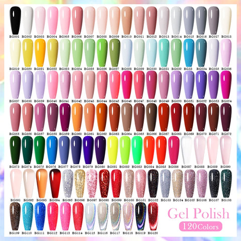114 Colors Gel Nail Polish