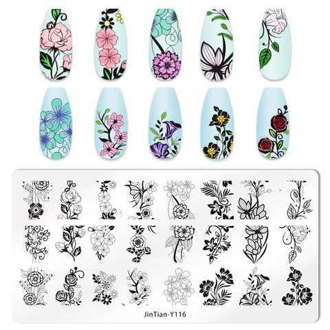 New Nails Art Stencil Stamp Tools