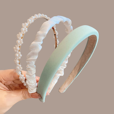 3/6/8PCS Set Fashion Women Cloth Hair Bands