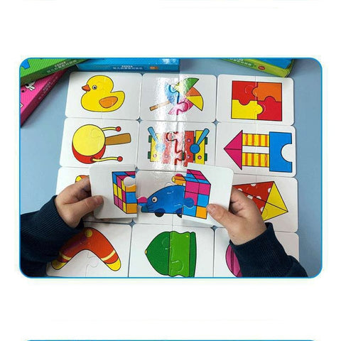 32Pcs Montessori Toddler Card Matching Game