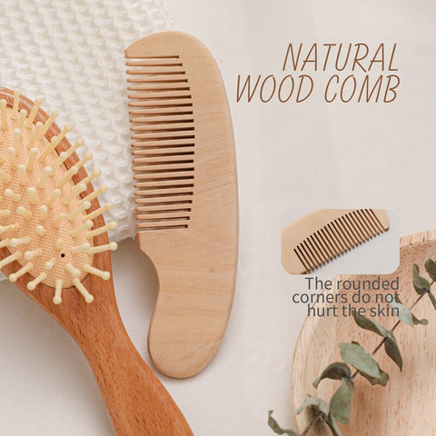 Baby Hair Natural Wooden Brush