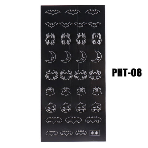New Heart Butterfly Star Nail Stickers