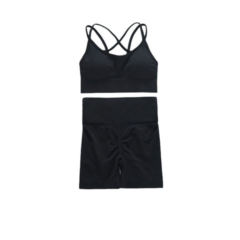 New  Fitness Sportwear Women 2 pieces Set