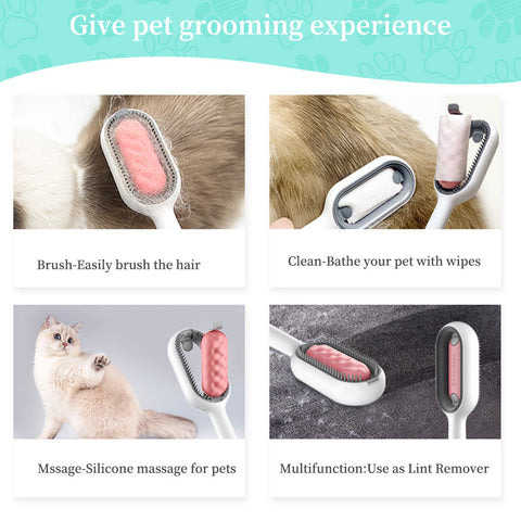 Multifunctional Pet Deshedding Brush