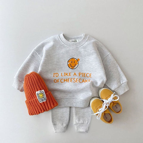 2023 Autumn Korea Baby Boy Girl Clothes Set