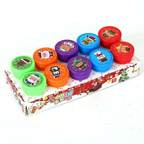 10pcs Self-ink Stamps Children Toy