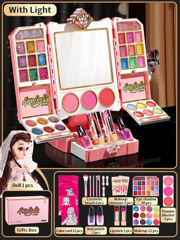 Girls Washable Cosmetic Toy Set